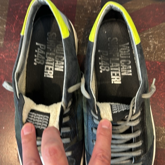 P448 low-tops - only lightly worn - great condition. High quality Italian made. - Picture 10 of 13